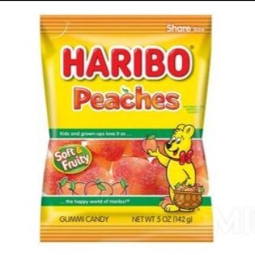 

Haribo Peach Candy / Permen Jelly 80 Gr