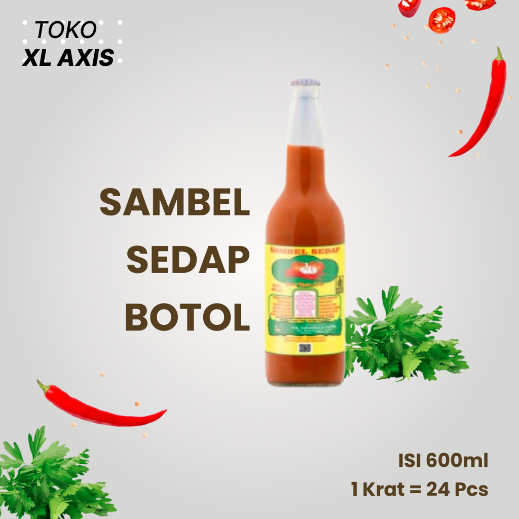 

Sambel Sedap Botol 600ml