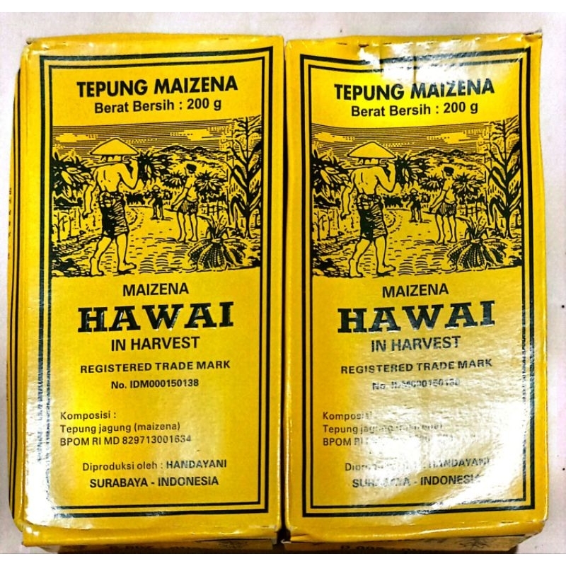 

Tepung Maezana hawai 200 gr