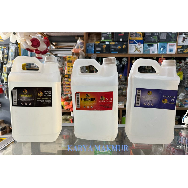 THINNER DRAKON ND | HIGH GLOSS | PU 5liter ken