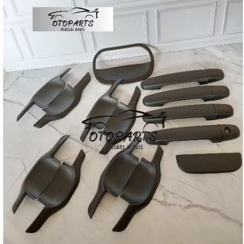 PAKET COVER HANDLE OUTER PINTU MOBIL TERIOS TAHUN 2007-2014 HITAM DOFF