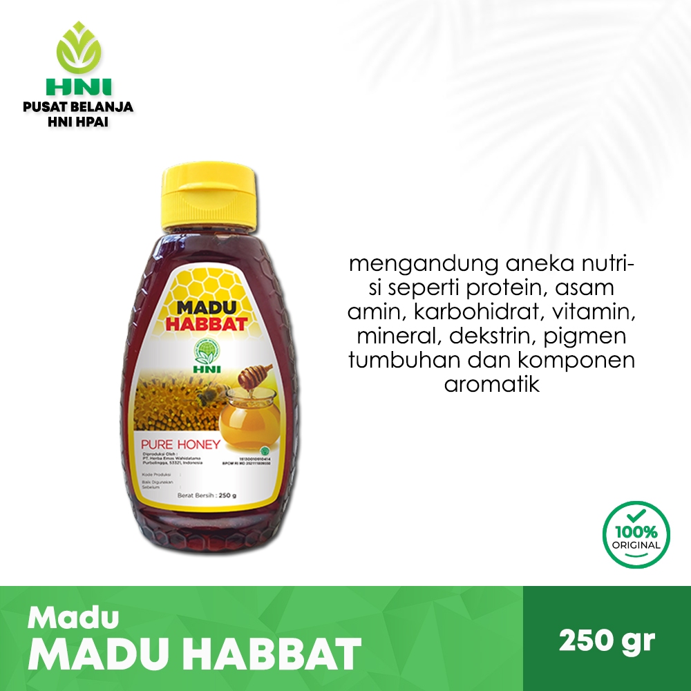 

Madu Habbat HNI 250 gr Pure Honey ORIGINAL