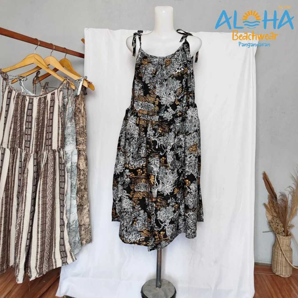 Dress Sexi Tali Pendek / Dress Pantai Pendek