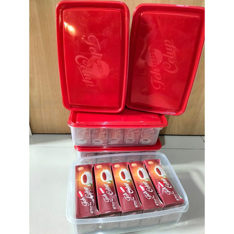 

TEH CELUP SOSRO ISI 5 DUS FREE TEPAK