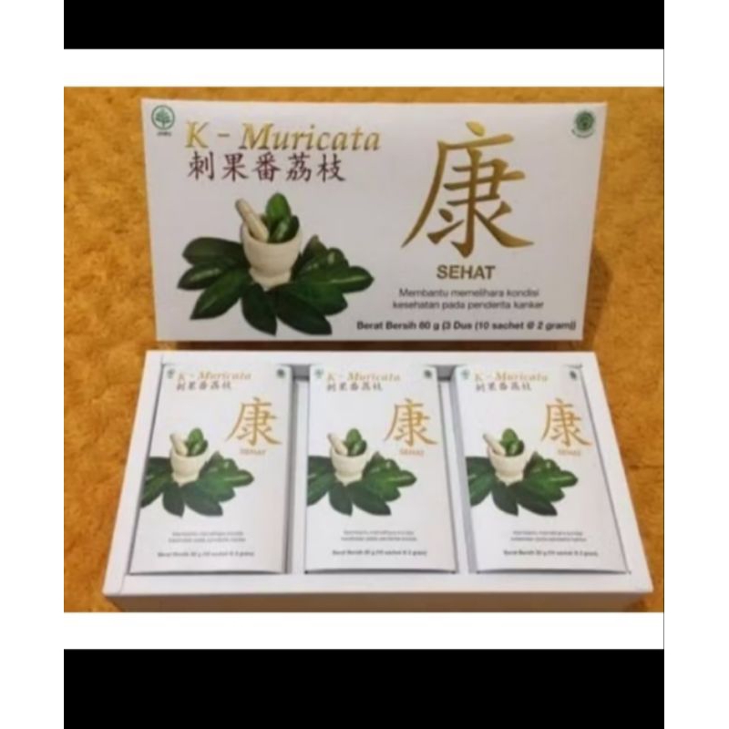 K Muricata obat herbal kanker 10 sachet