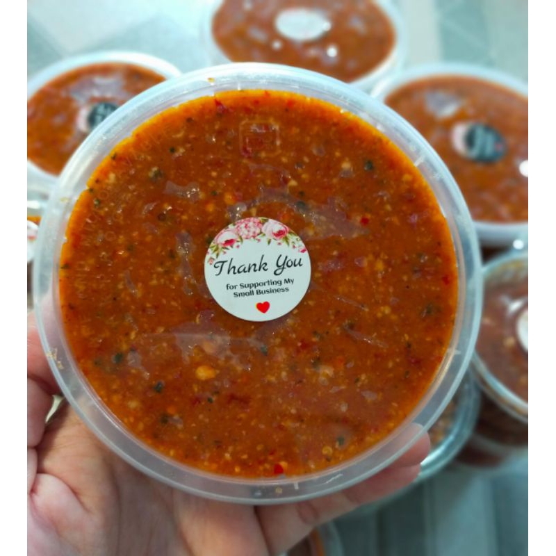 

sambel pecel produk home made