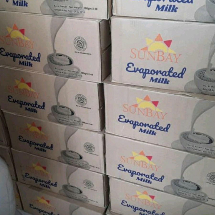 

SUSU EVAPORASI SUNBAY /EVAPORATED MILK 380GR