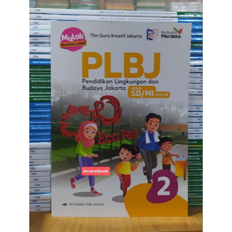 Buku PLBJ Kelas 2 SD Kurikulum Merdeka Erlangga