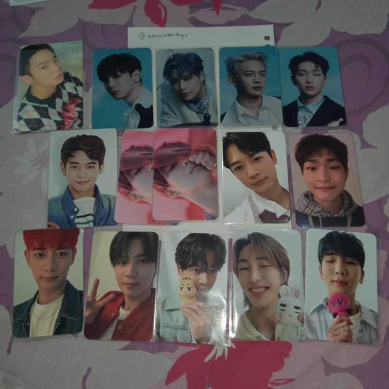 SHINEE TAEMIN SUPER JUNIOR RYEOWOOK PHOTOCARD PC POCA PHOTO PACK PHOTOPACK POSTCARD POLAROID BROCHRE