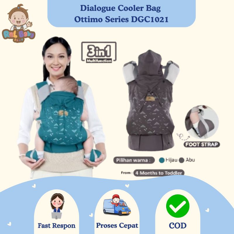 Mom's Baby Gendongan SSC M Shape 3in1 Miracle Series MBG2060 Gendongan Bayi