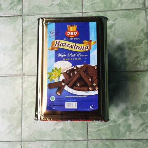 BLEK KALENG ASTOR BARCELONA 4KG BEKAS