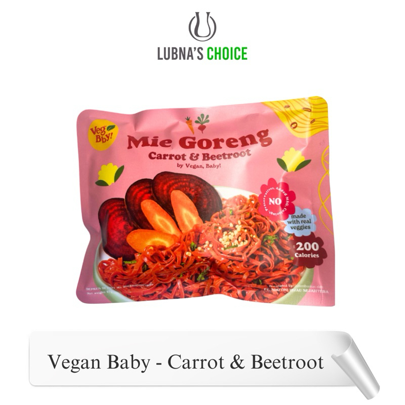 

Vegan Baby Mie Goreng - Carrot & Beetroot