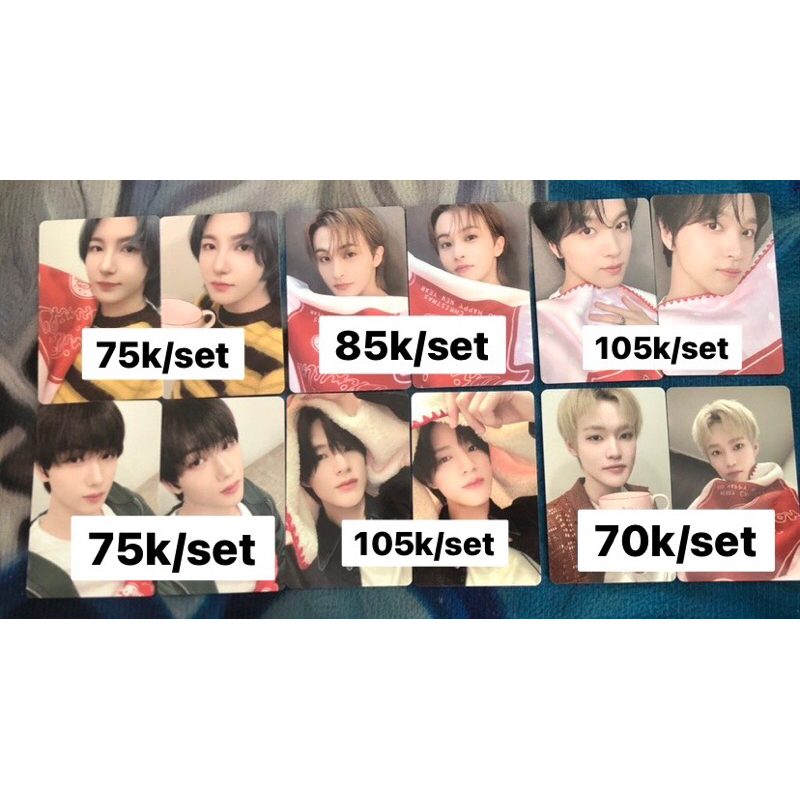 Pink christmas 2024 nct dream jeno jaemin renjun Mark Haechan chenle mangap syal selimut shawl perme