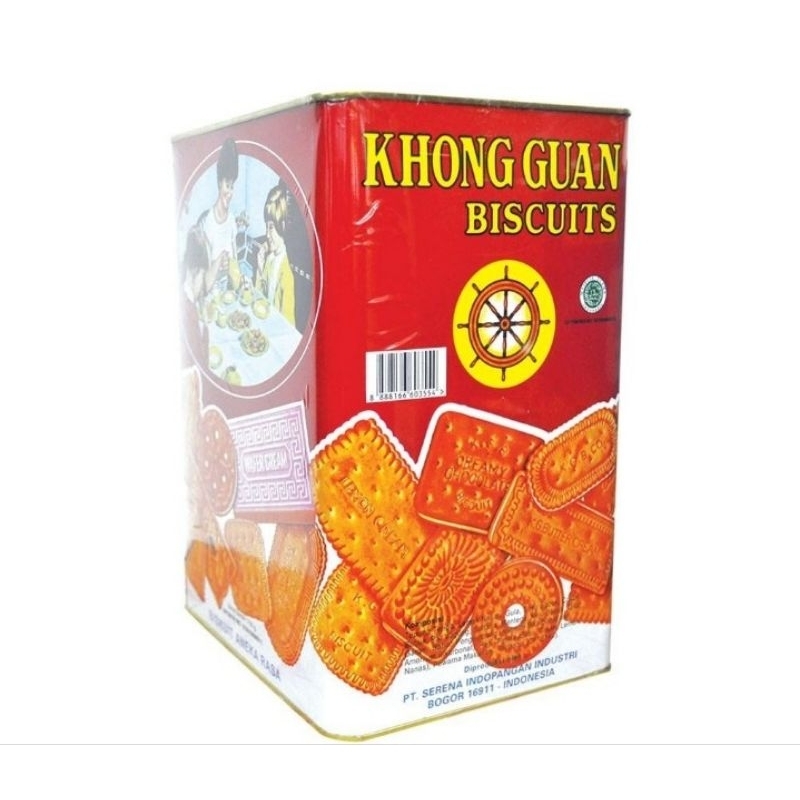 

Khong Guan Biskuit Assorted Kaleng Besar 1,6 Kg