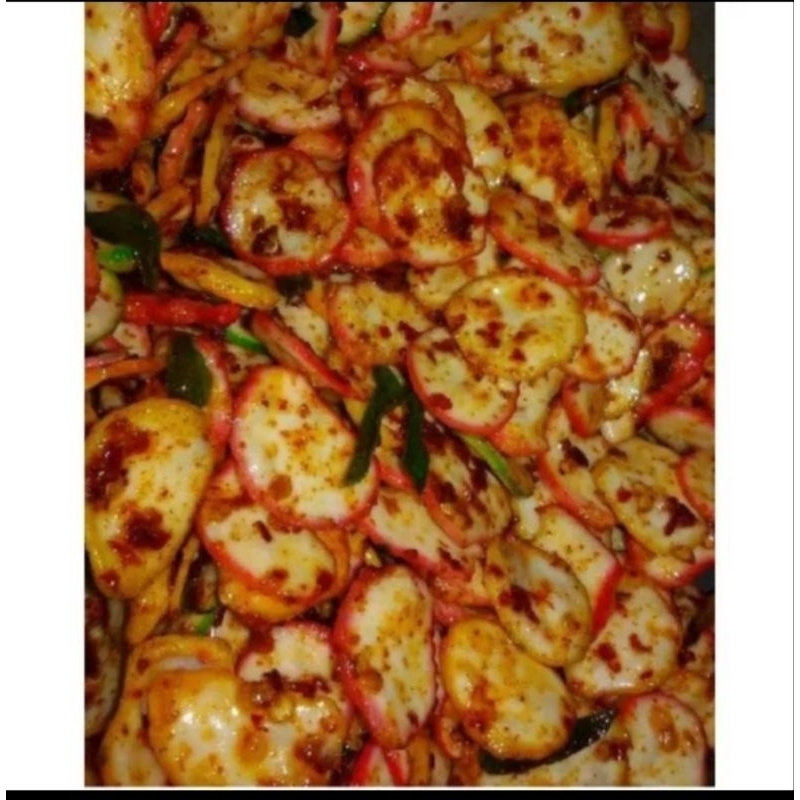 

Krupuk Seblak Bulat Pedas Daun Jeruk