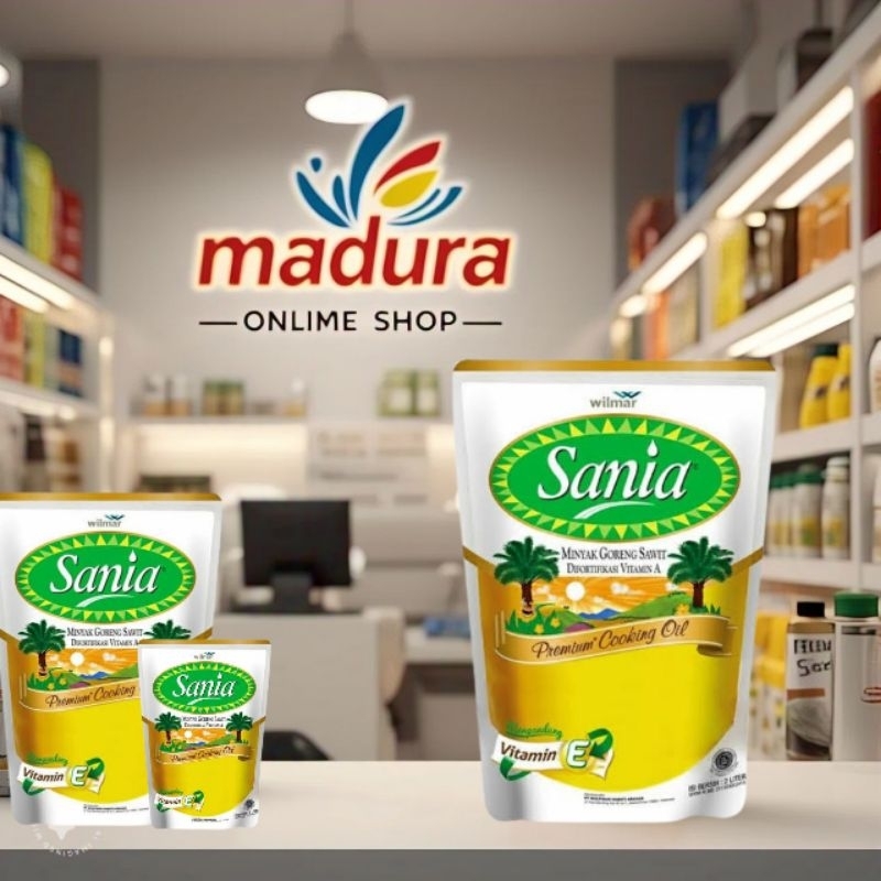 

♧WM♧ Minyak Goreng Sania 1 Liter dan 2 Liter