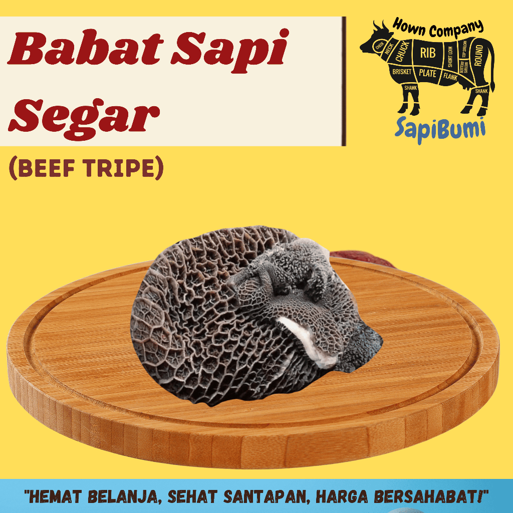 

Daging Babat Sapi Lokal Segar