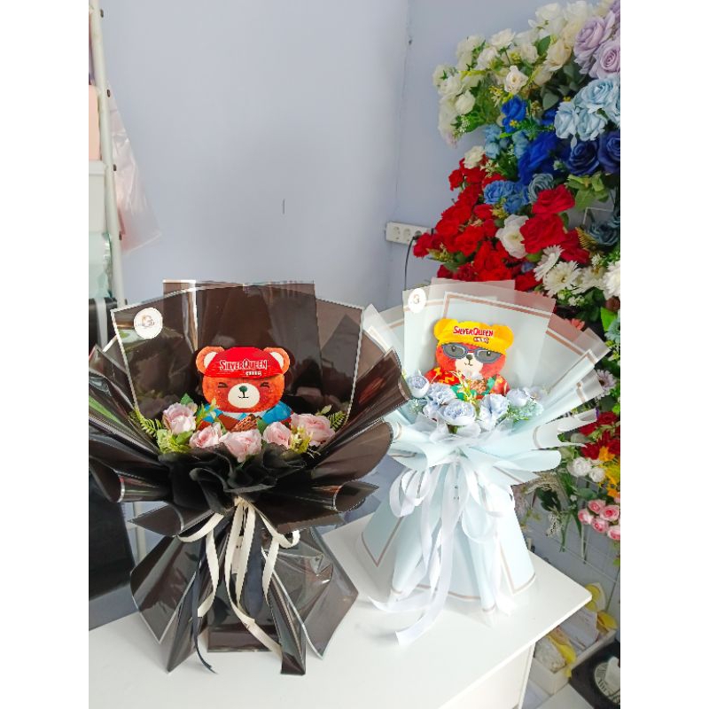 

GRIZELLE GIFT - VALENTINE'S EDITION buket coklat beruang