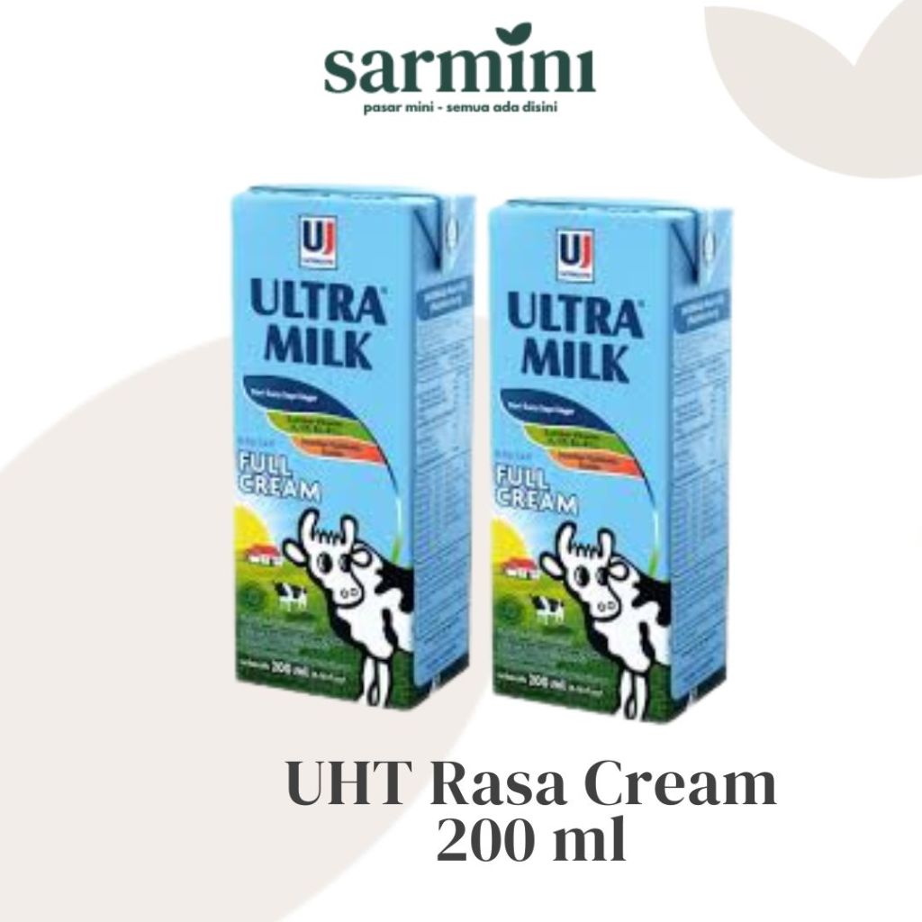 

Ultra Milk UHT Full Cream 200ml