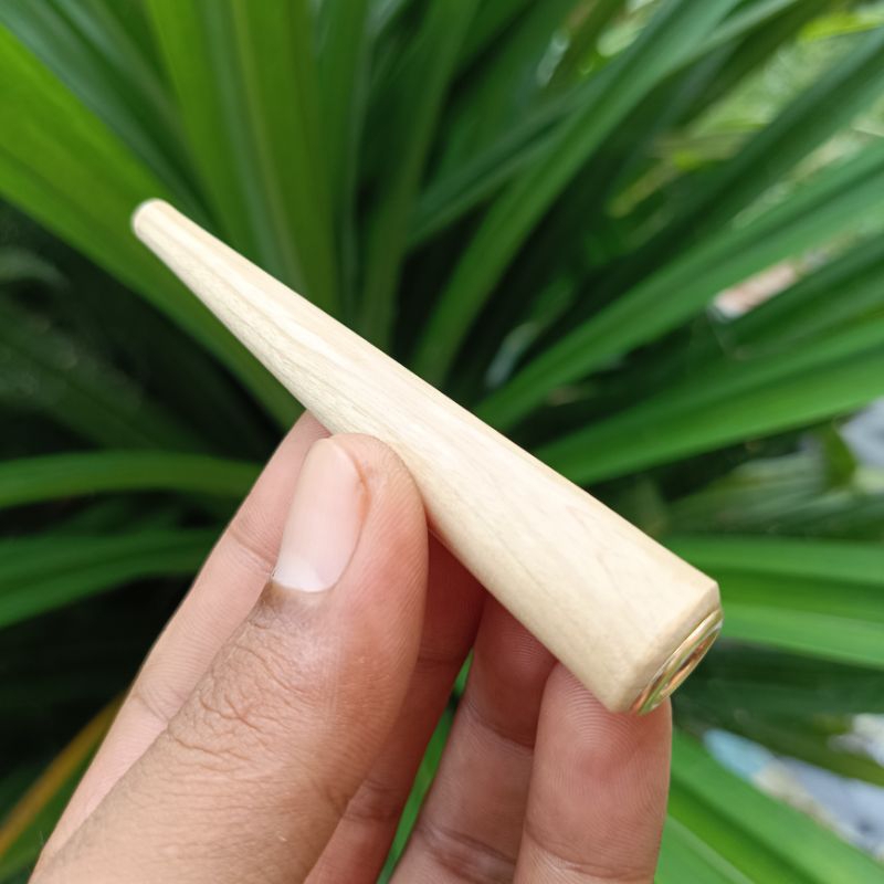 Once pipa kayu kemuning gading 8cm