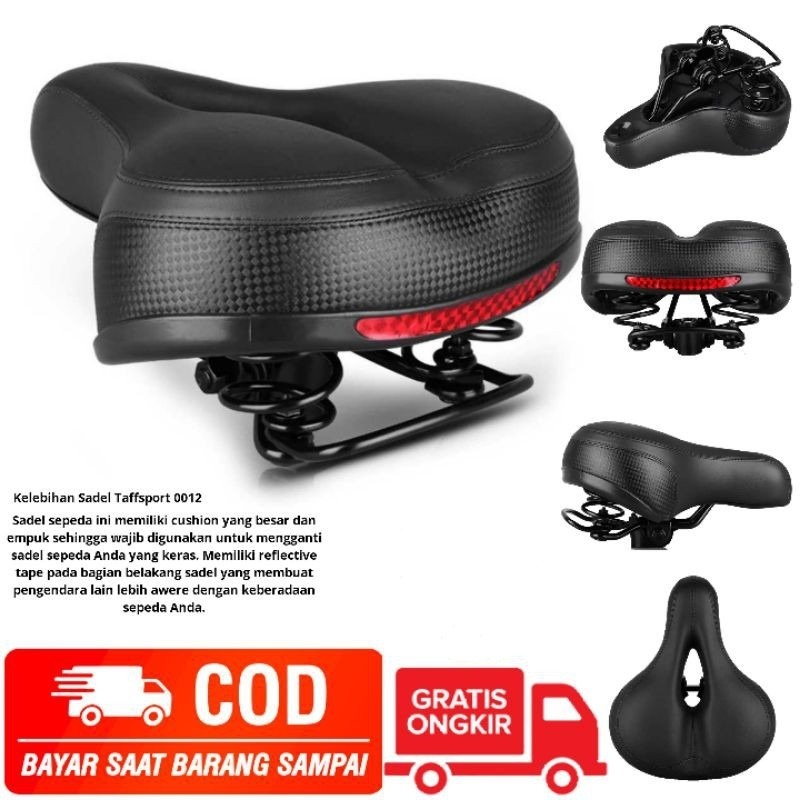 Sadel Sepeda Empuk Spring Shock Absorber - Jok Sepeda lipat - Sadel Sepeda Lipat - Sadel Sepeda MTB