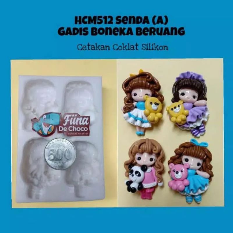 cetakan boneka gadis