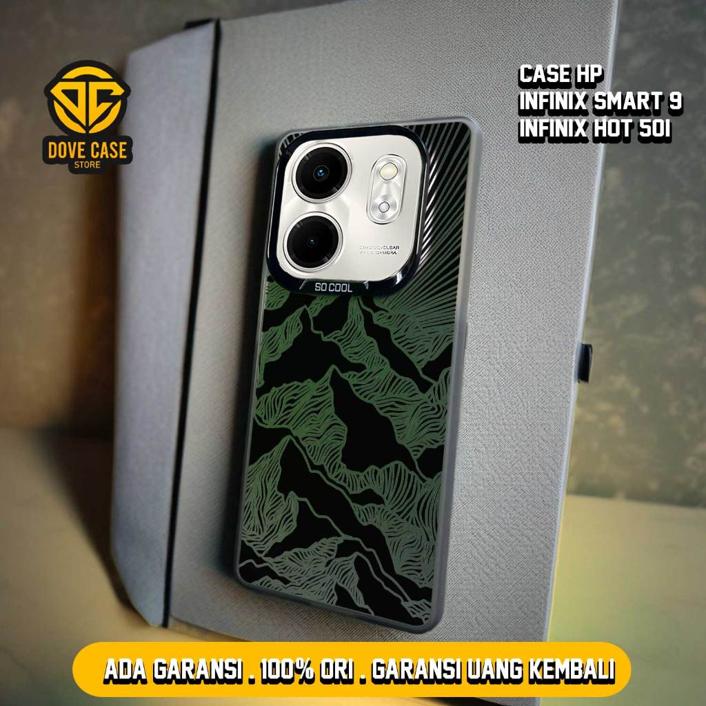 CASE INFINIX SMART 9 TERBARU CASE IMD HOLOGRAM GUNUNG - CASE IMD HYBRID PLATE HOLOGRAM - CASE GUNUNG