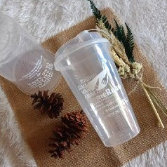 Cup Sablon PP Injection + Tutup Strawless murah