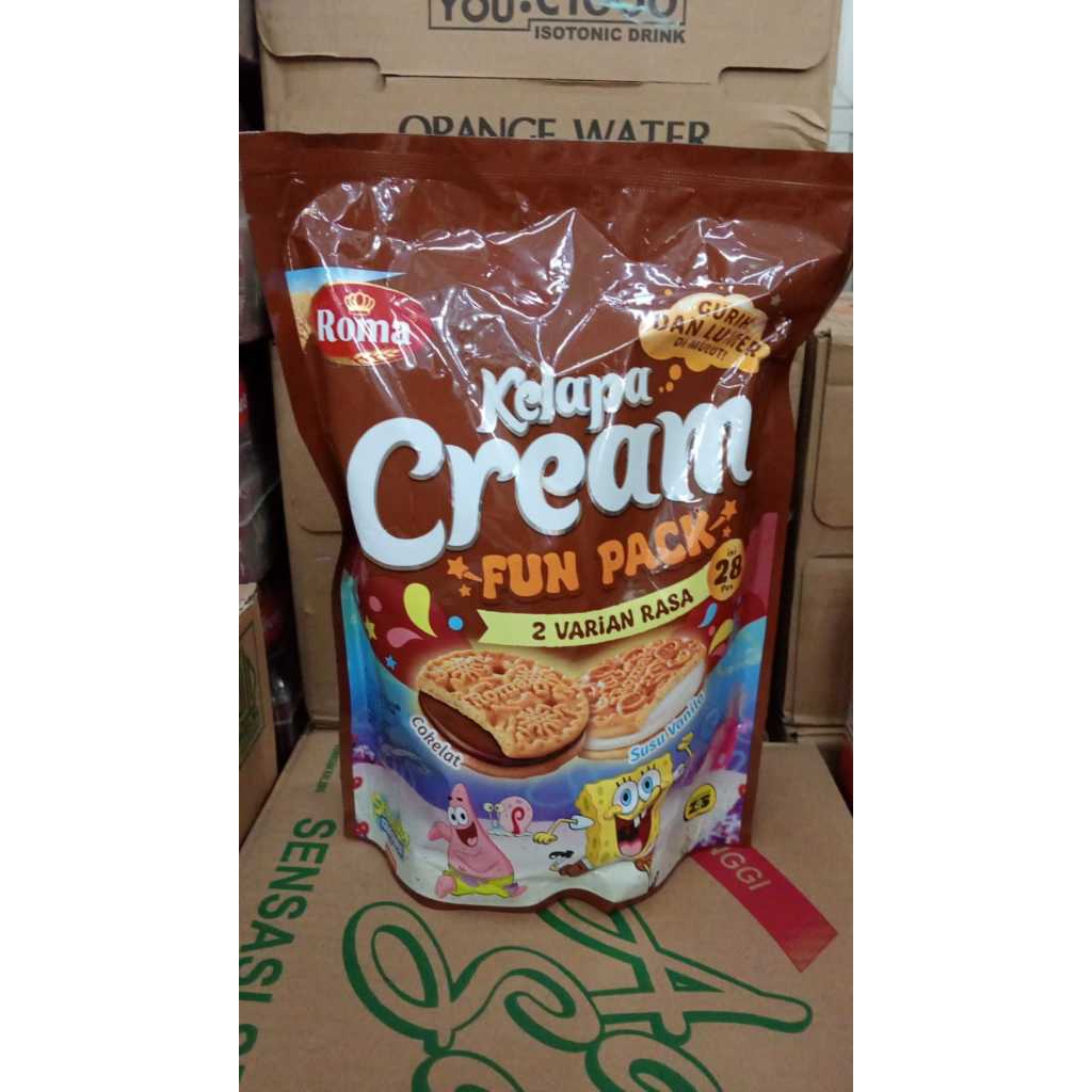 

Roma Kelapa Cream Fun Pack 278 gr Barcode 8996001314197