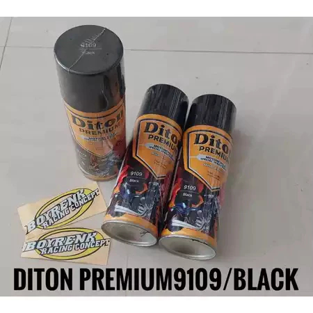 Pilox Diton Premium Pilok Pylox Hitam Black 9109