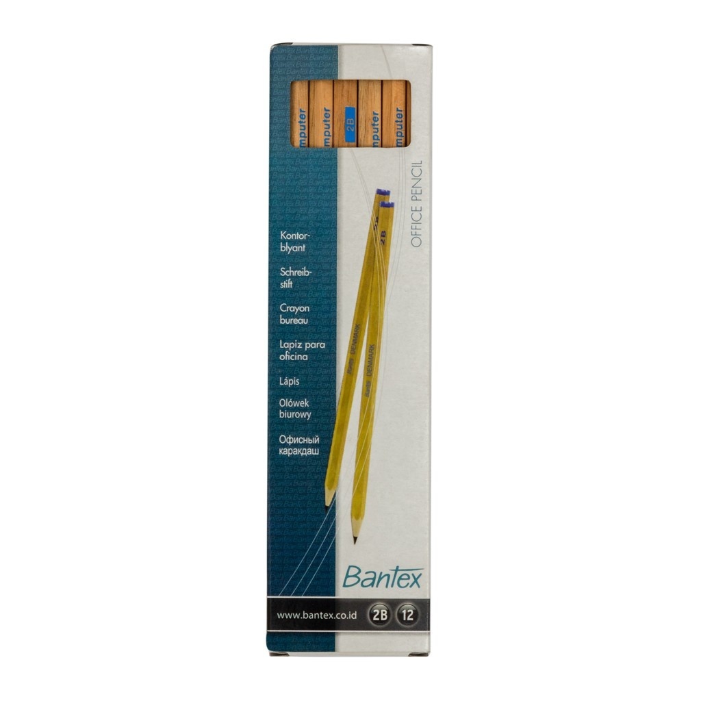 

Bantex Pensil 2B Pensil Ujian 12pcs
