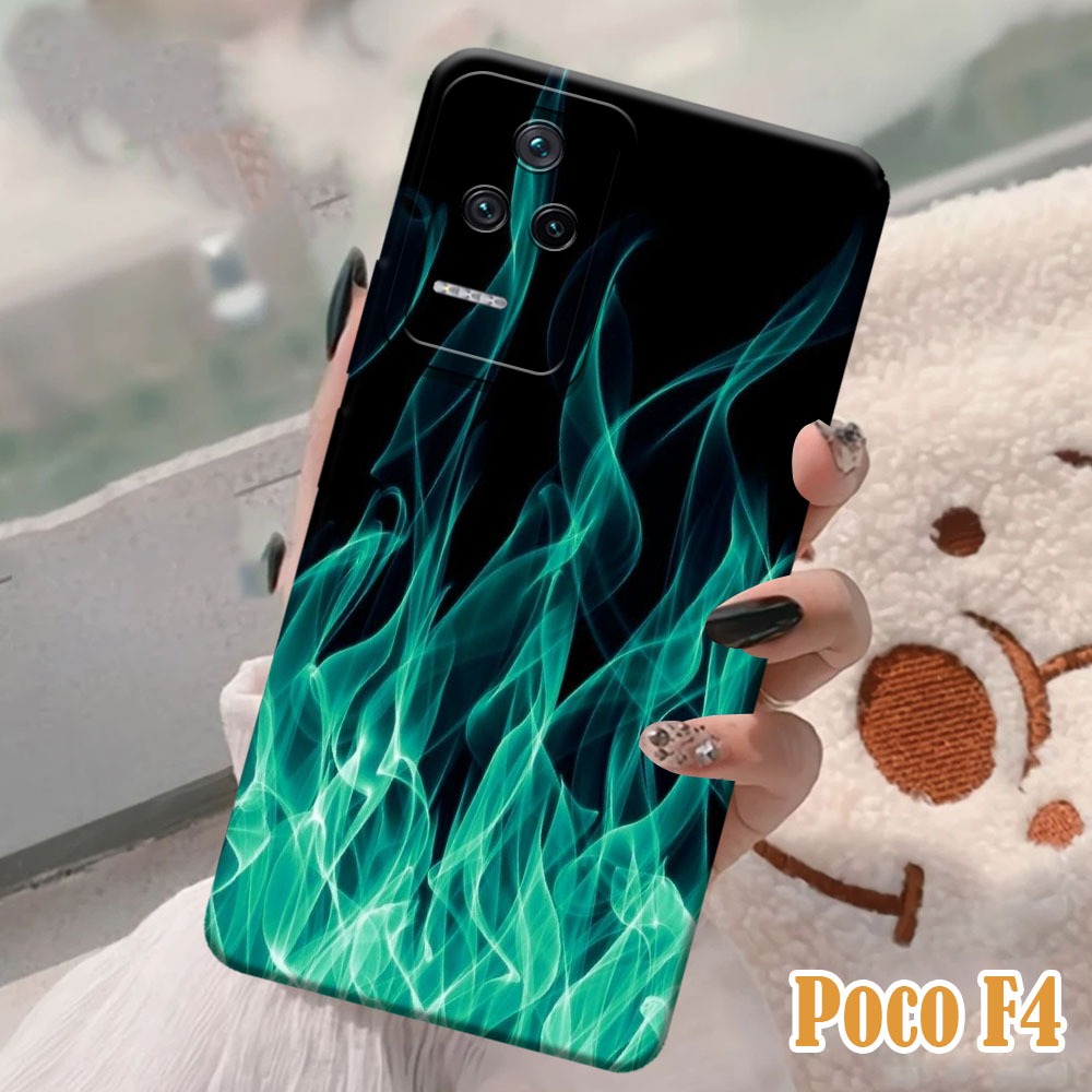 Casing Softcase Macaron Prokamera Pocophone f4 Motif snack Lucu Case Hp Murah Case Hp Terbaru Case H