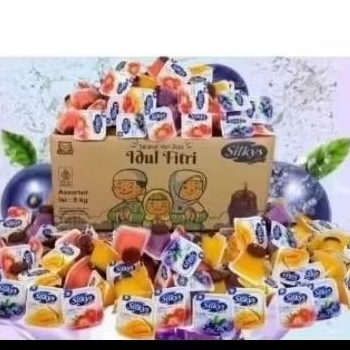 

Silkys Duo Puding Jelly Rasa Buah 2 Lapis Mix Rasa