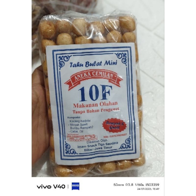 

tahu bulat ori isi 10 pcs