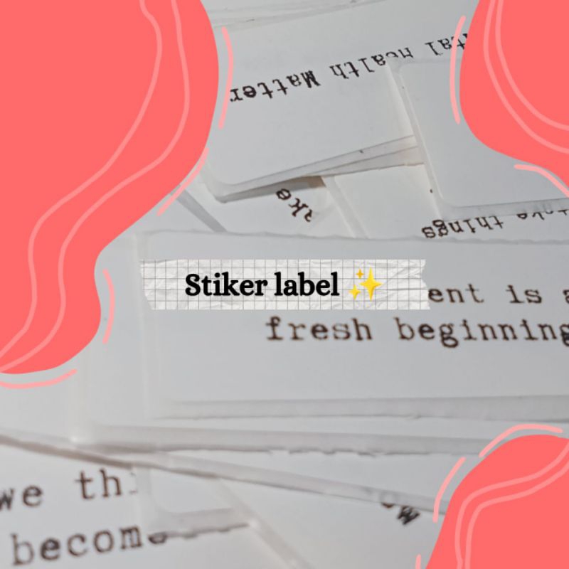 

[BACA DESKRIPSI] Stiker free bies satuan