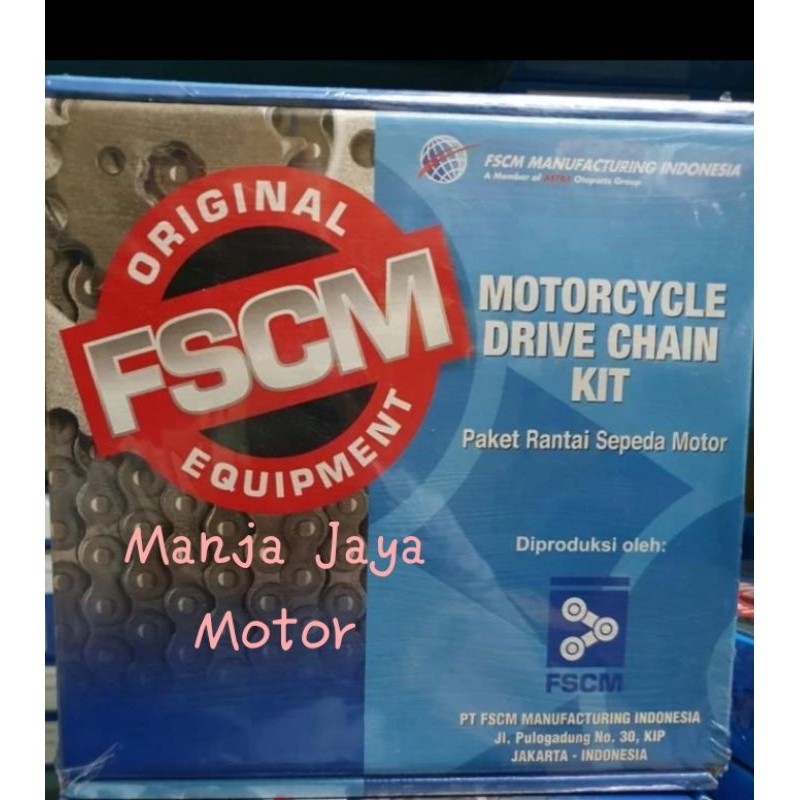 Gear set Gir paket rantai Gir FSCM For Satria FU 150 Old