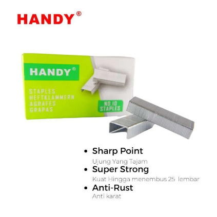 

Handy - Staples Kecil No 10