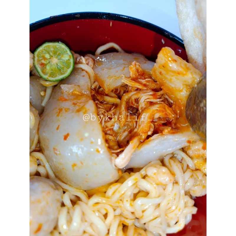 

Cilok Isi Jumbo || Isian Ayam suir Jando || Cilok Besar