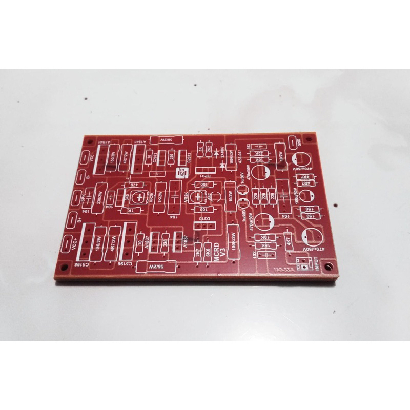 PCB New Power Amplifier MCRD V3 merah