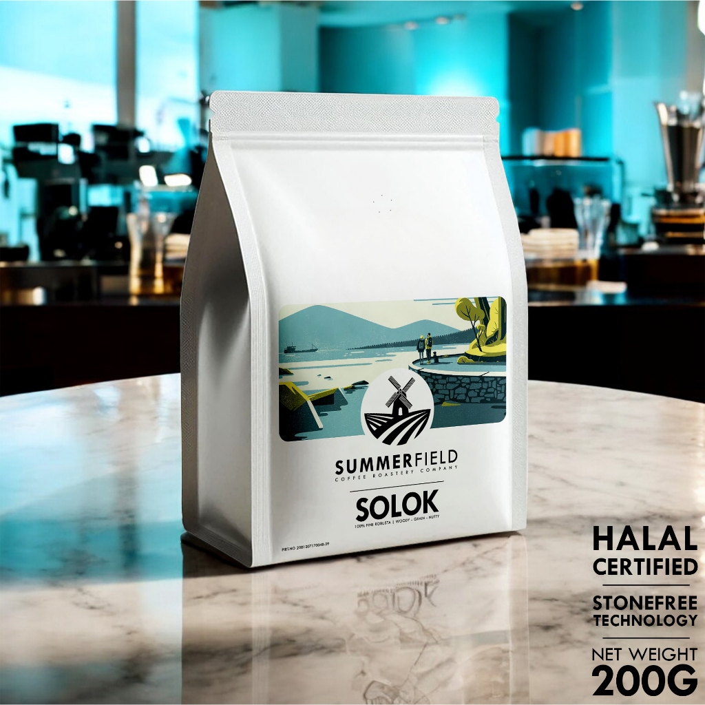 

Kopi Robusta Solok 200g (Biji/Bubuk) Summerfield Specialty Grade
