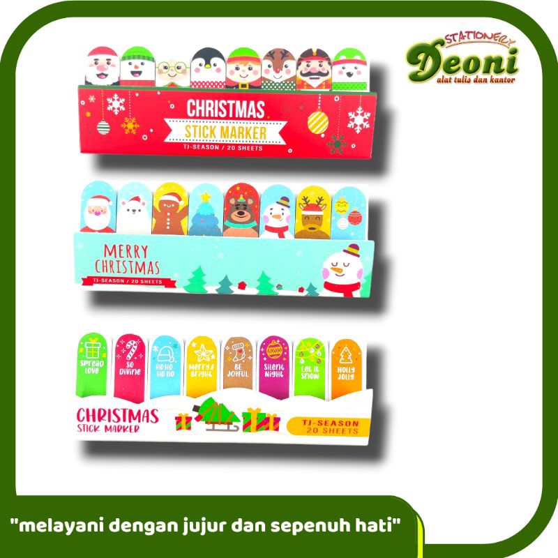 

TJ Sticky Notes Christmas 166