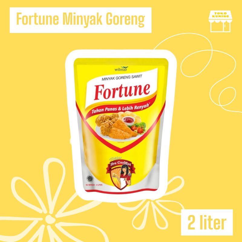 

minyak goreng fortune refill 2 liter