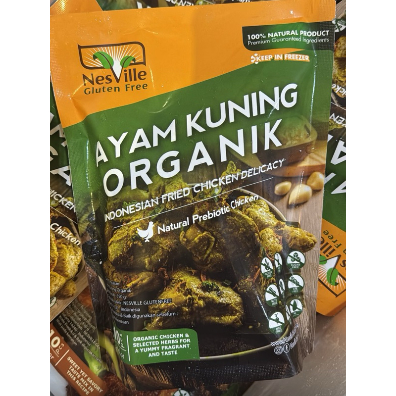 

Nesville Ayam Kuning Organik (siap masak)