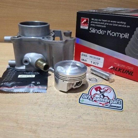 BLOK SEHER VARIO 125 KZR 55/57/60 MM/BORING SET BORE UP HONDA VARIO 125 FI INJEKSI KWN MIKUNI/CYLIND