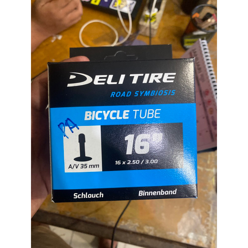 BAN DALAM SEPEDA 16x3.0 BESAR DELI TIRE