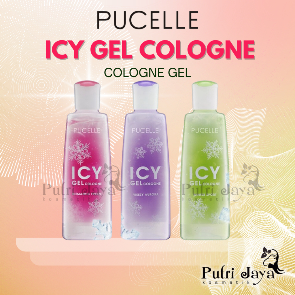 PUCELLE Icy Gel Cologne 100ml | Parfum Cewek Mandom