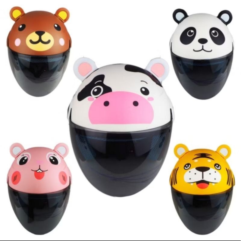Helm Anak Telinga Karakter Lucu