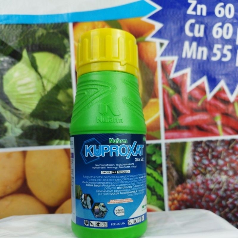 FUNGISIDA & bakterisida KUPROXAT KEMASAN 200ML