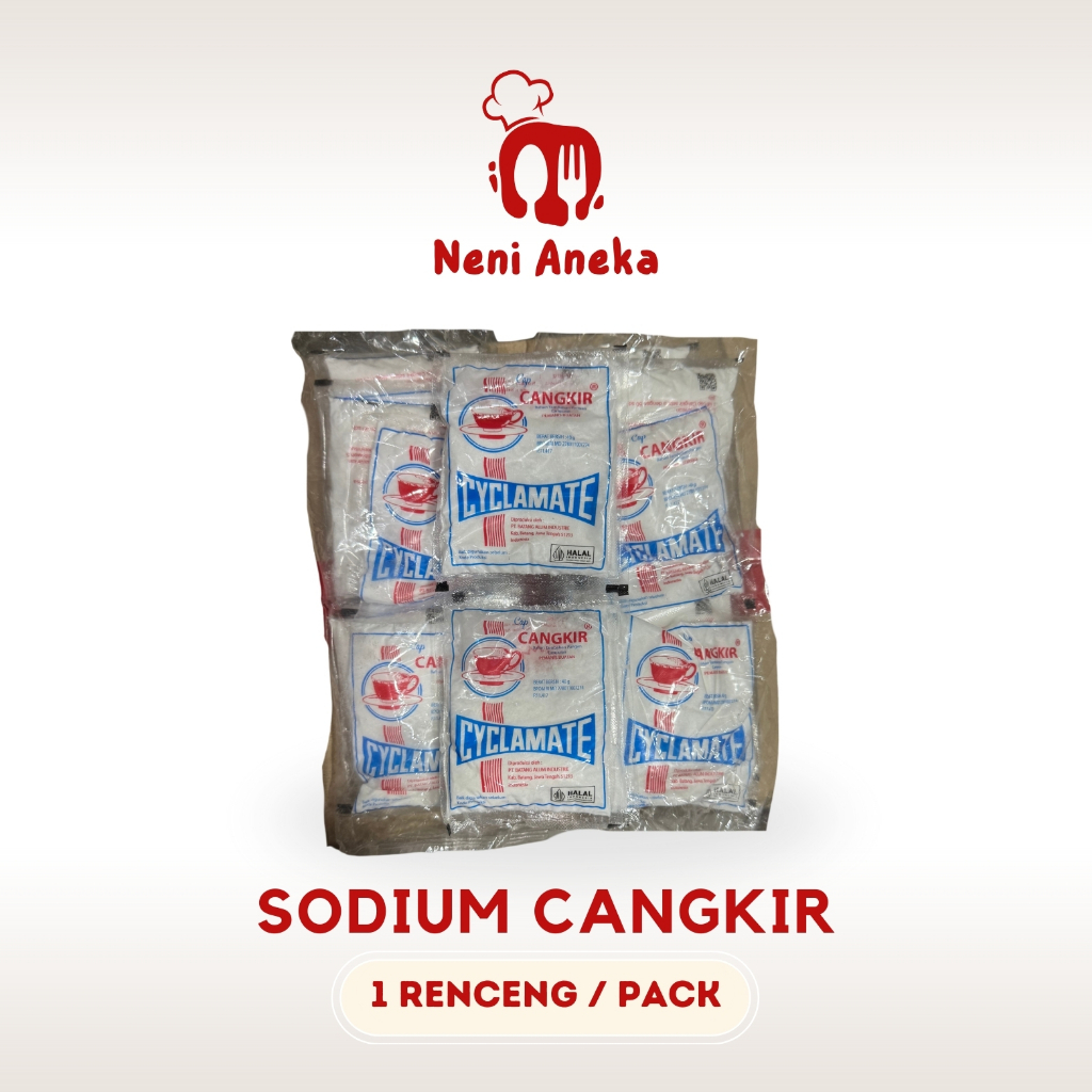 

Sodium Cangkir - 1Pack isi 10x40gr / Sodium Cyclamate Cap Cangkir Pemanis Buatan