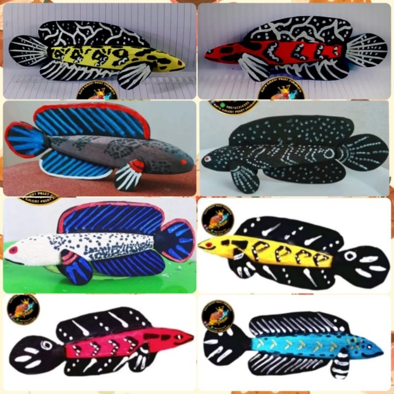 PATUNG CHANNA MARU YELLOW SENTARUM, RED BARITO, BLUE PULCRA TERMURAH